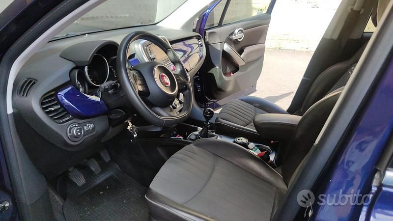 Usata Fiat 500X 95 CV (69 kW) 2016 Blu SUV