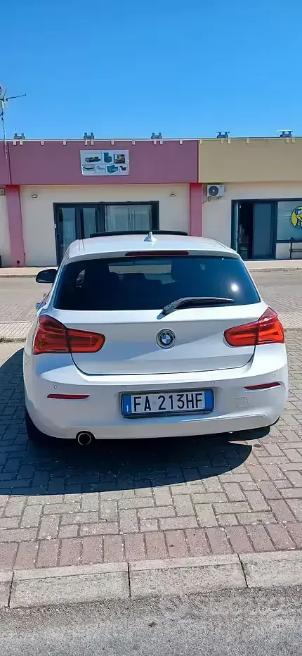 Usata BMW 116 116 CV (85 kW) 2015 Bianco Utilitaria
