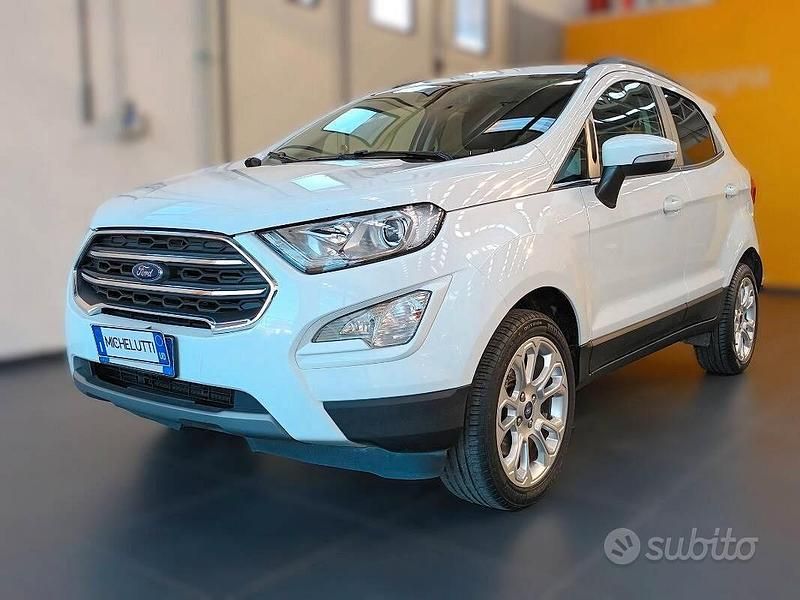 Usata Ford Ecosport Titanium 125 CV (91 kW) 2022 Bianco SUV