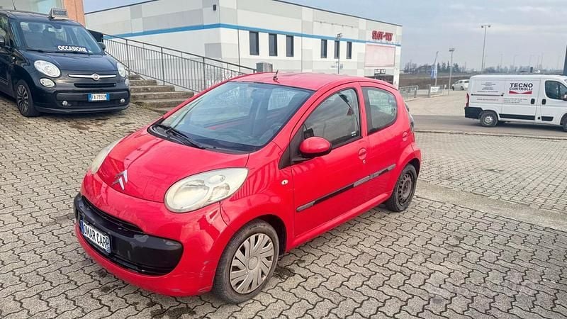 Usata Citroën C1 67 CV (49 kW) 2007 Rosso Utilitaria