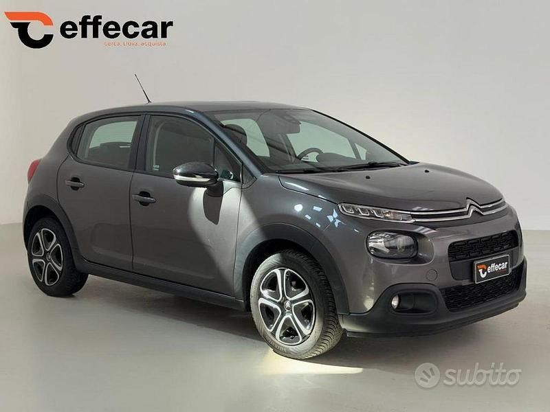 Usata Citroën C3 Feel 83 CV (61 kW) 2019 Grigio Utilitaria