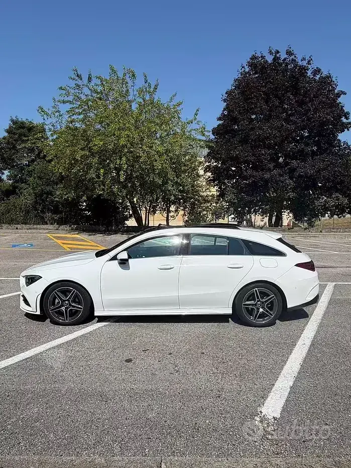 Usata Mercedes CLA200 Shooting Brake 150 CV (110 kW) 2022 Bianco Station wagon