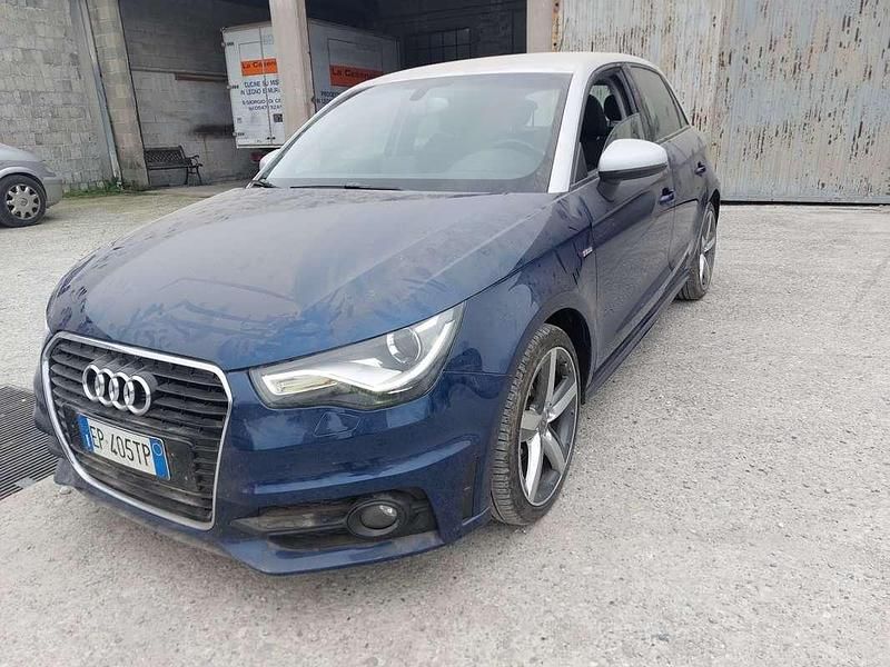 Usata Audi A1 Sportback Admired 90 CV (66 kW) 2013 Blu/azzurro Utilitaria