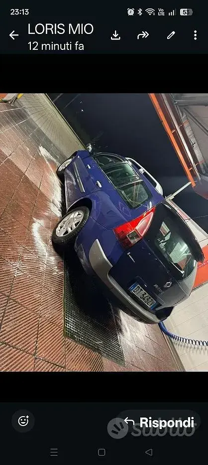 Usata Renault Mégane GrandTour 106 CV (77 kW) 2009 Blu Station wagon