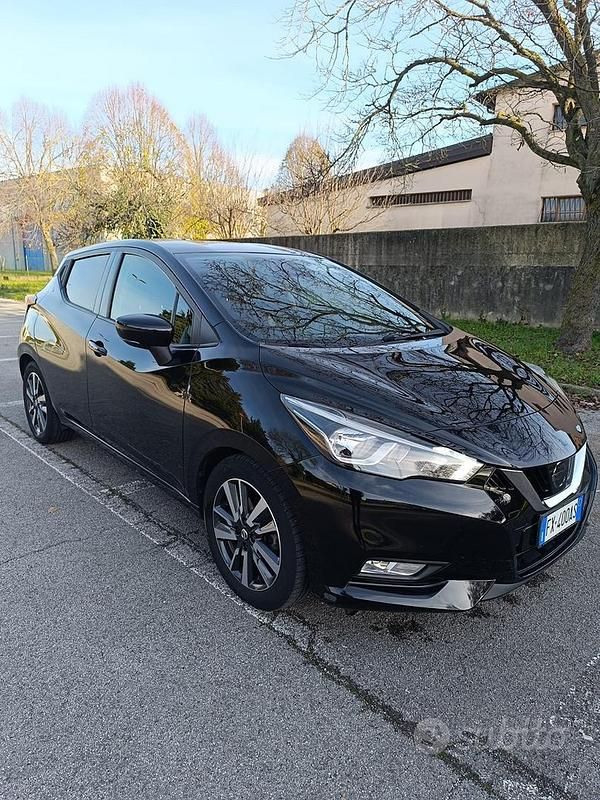 Usata Nissan Micra 90 CV (66 kW) 2017 Nero Berlina
