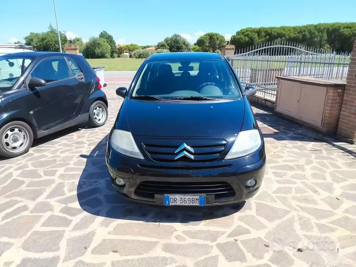 Usata Citroën C3 Elegance 60 CV (44 kW) 2008 Nero Berlina