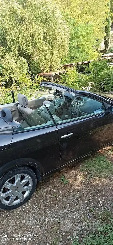 Usata Renault Mégane Cabriolet Dynamique 106 CV (77 kW) 2008 Nero Cabrio