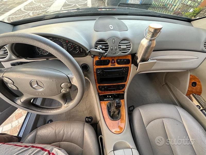 Usata Mercedes CLK240 2002 Blu Coupé