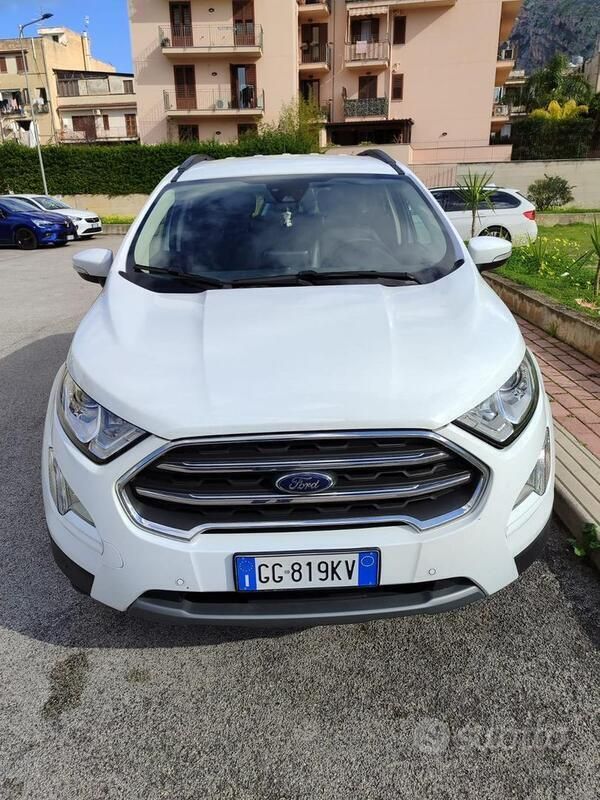 Bianco Usata 2021 Ford Ecosport Sport SUV | 15.500 € (Cara) - Immagine 1/4