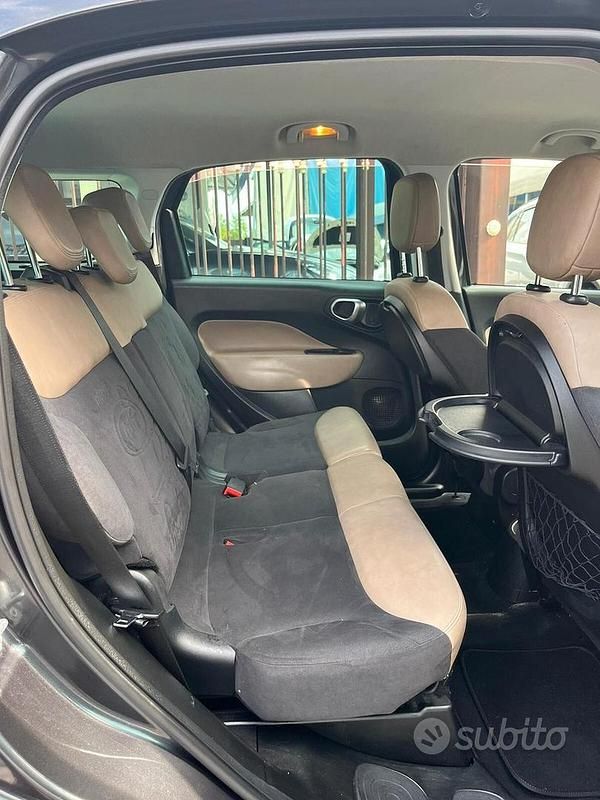 Usata Fiat 500L Living 105 CV (77 kW) 2014 Grigio Monovolume