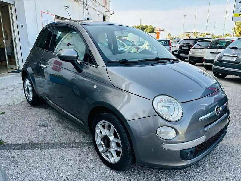 Usata Fiat 500 Lounge 95 CV (69 kW) 2010 Grigio Berlina
