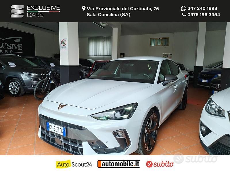 Usata Cupra Leon 150 CV (110 kW) 2025 Bianco Berlina