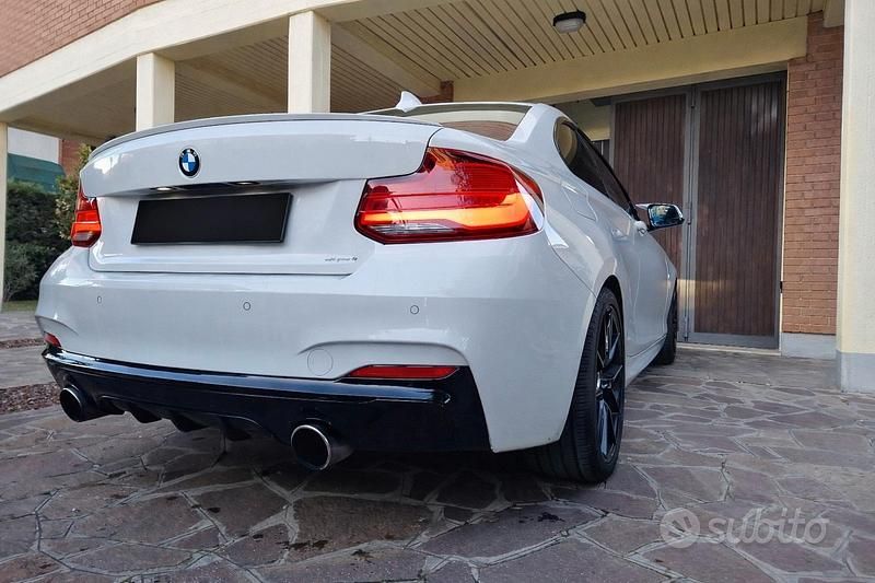 Usata BMW 218 M Sport 150 CV (110 kW) 2016 Bianco Coupé