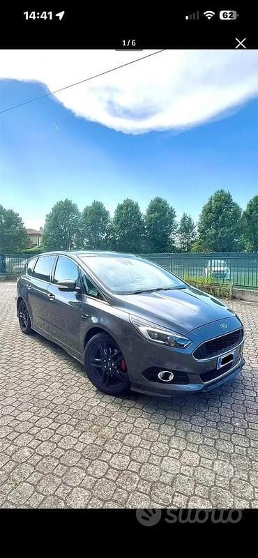 Usata Ford S-MAX S 150 CV (110 kW) 2017 Grigio Monovolume