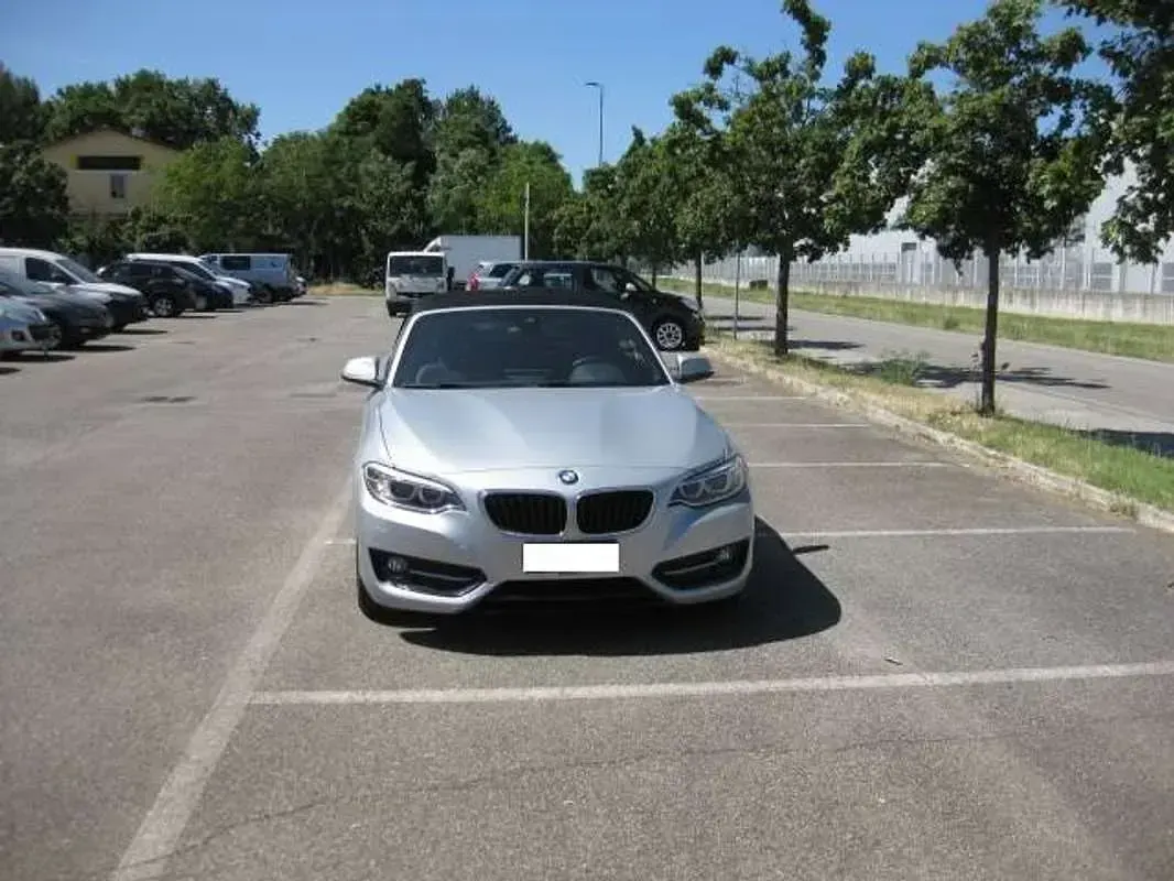Usata BMW 220 M Sport 190 CV (139 kW) 2015 Argento Cabrio