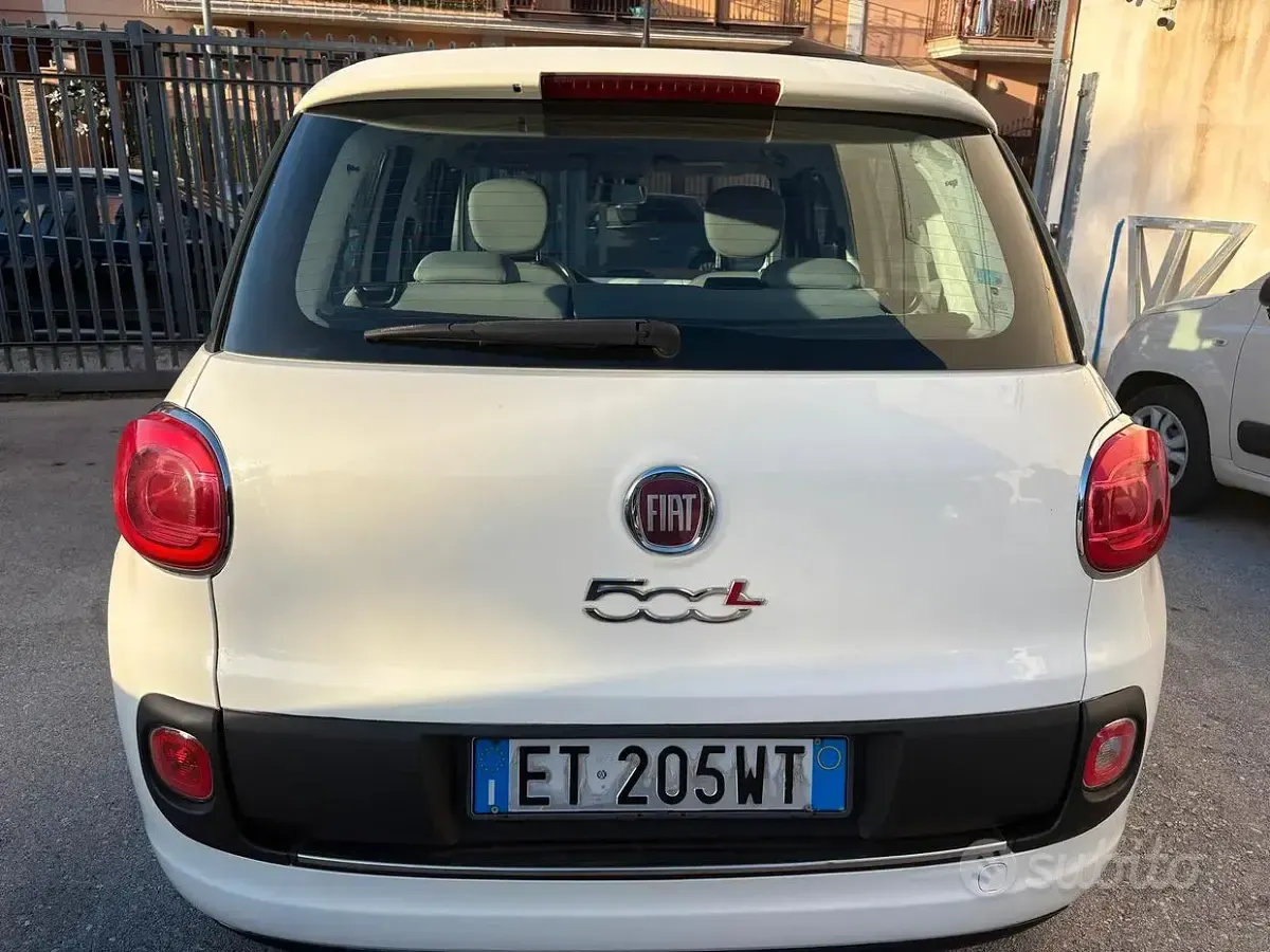 Usata Fiat 500L Pop Star 85 CV (62 kW) 2014 Bianco Monovolume