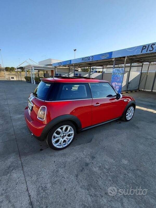 Usata Mini Cooper 95 CV (69 kW) 2008 Rosso Utilitaria