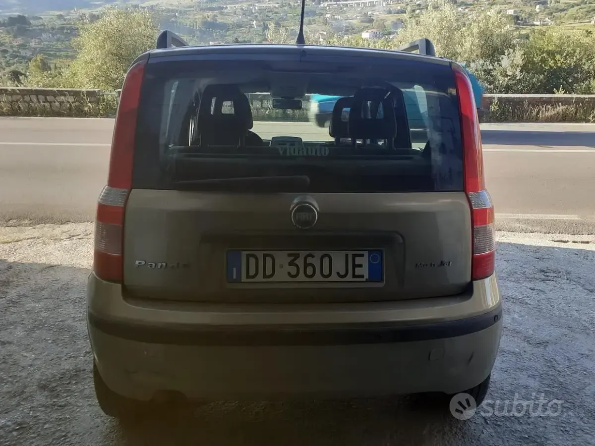 Usata Fiat Panda 70 CV (51 kW) 2007 Marrone Utilitaria