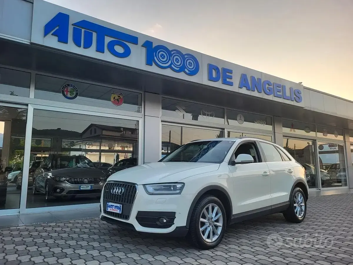 Usata Audi Q3 177 CV (130 kW) 2013 Bianco SUV