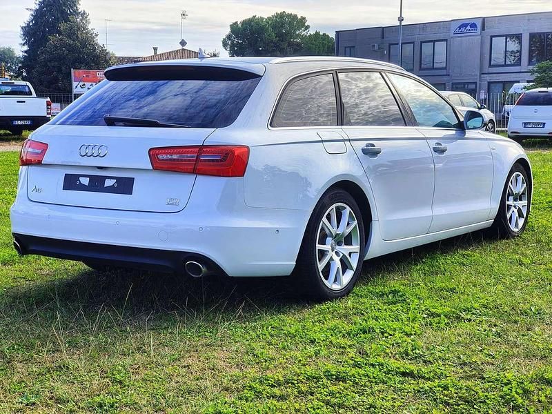 Usata Audi A6 S-Line 204 CV (150 kW) 2013 Bianco Station wagon