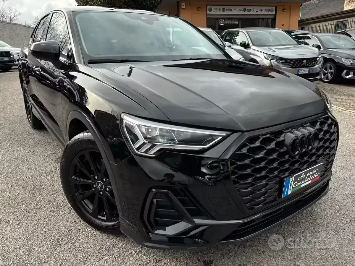 Usata Audi Q3 S-Line 150 CV (110 kW) 2022 Nero SUV