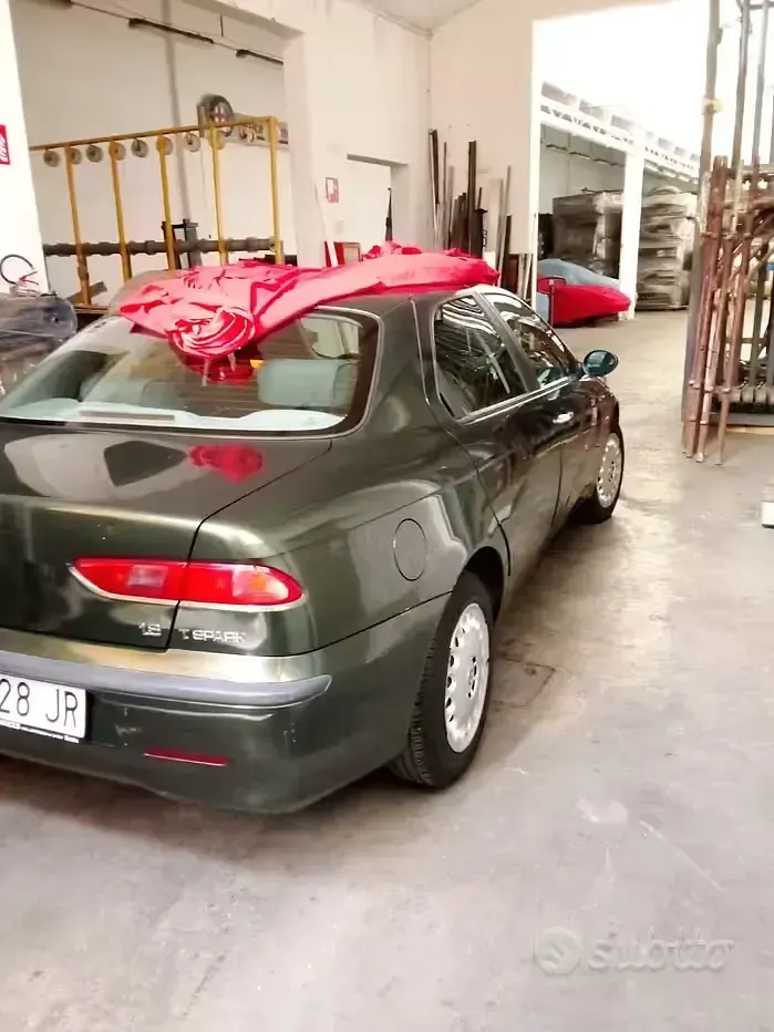 Usata Alfa Romeo 156 120 CV (88 kW) 1997 Verde Berlina