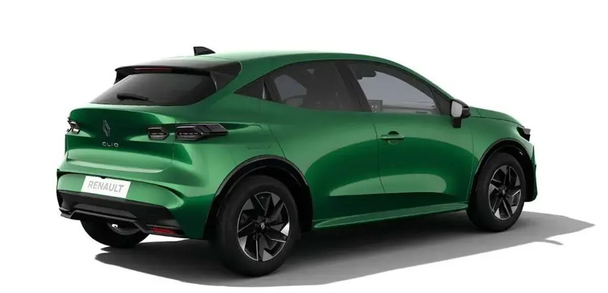 Nuova Renault Clio V Techno 120 CV (88 kW) 2026 Verde assoluto Berlina