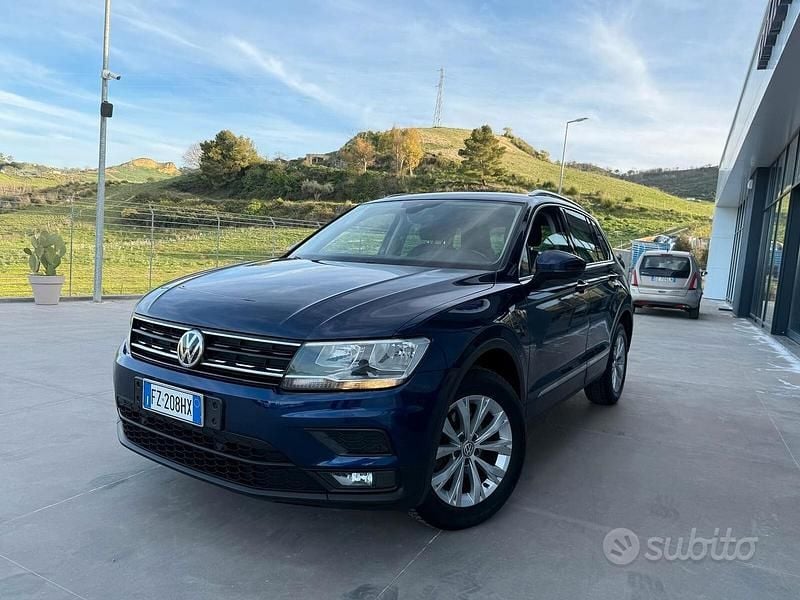Usata VW Tiguan Business 150 CV (110 kW) 2019 Blu SUV