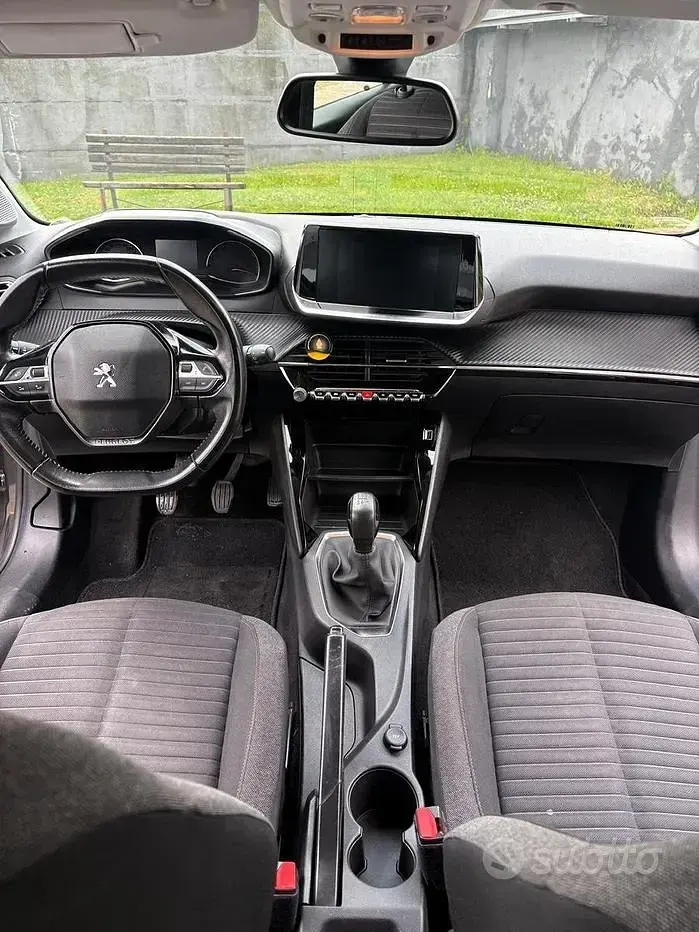 Usata Peugeot 208 75 CV (55 kW) 2020 Grigio Utilitaria