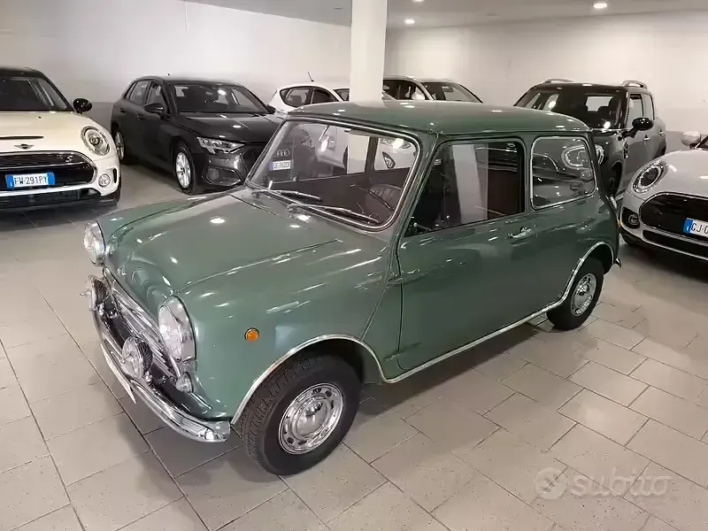 Usata Innocenti Mini 1960 Verde Utilitaria