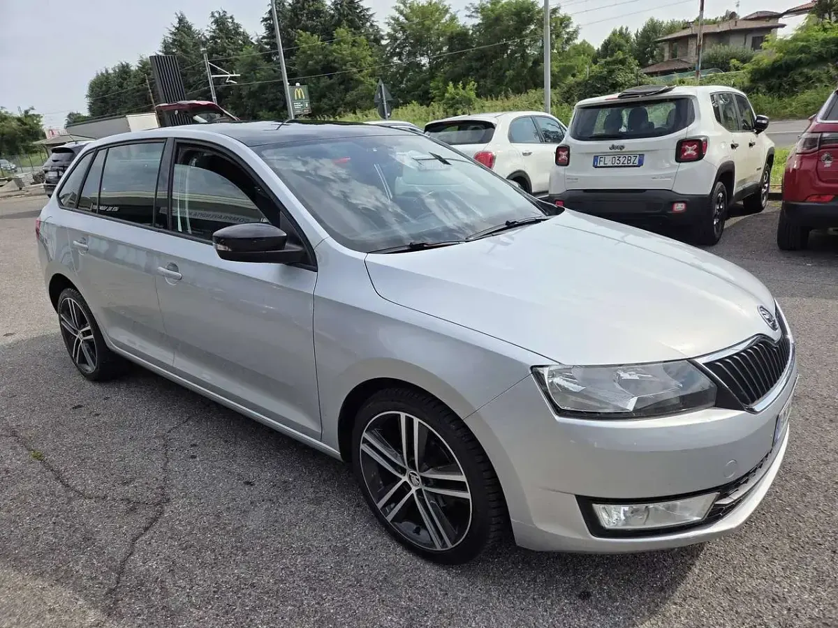 Usata Skoda Rapid ScoutLine 90 CV (66 kW) 2017 Argento Utilitaria