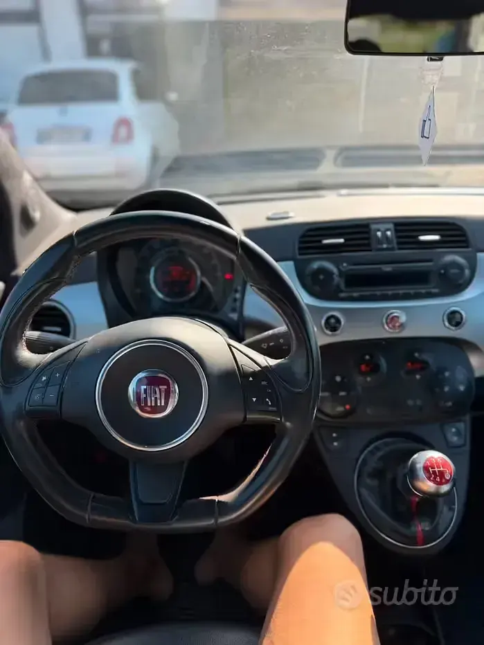 Usata Fiat 500 Sport 69 CV (50 kW) 2014 Rosso Berlina