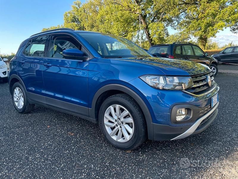Occasion VW T-Cross Style 95 ch (69 kW) 2019 Bleue SUV