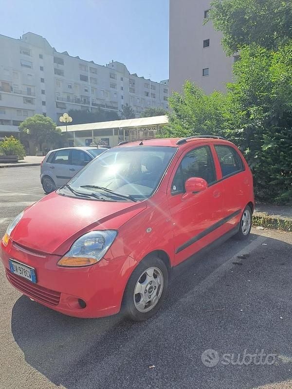 Usata Chevrolet Matiz 63 CV (46 kW) 2009 Rosso Utilitaria