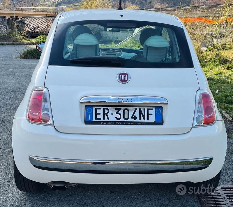 Usata Fiat 500 69 CV (50 kW) 2013 Bianco Berlina