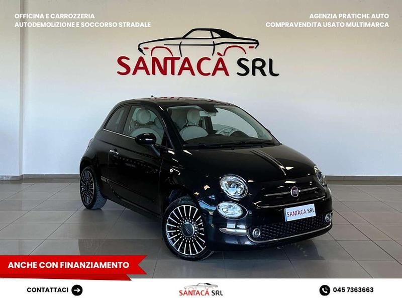 Usata Fiat 500 Pop 69 CV (50 kW) 2018 Nero Utilitaria