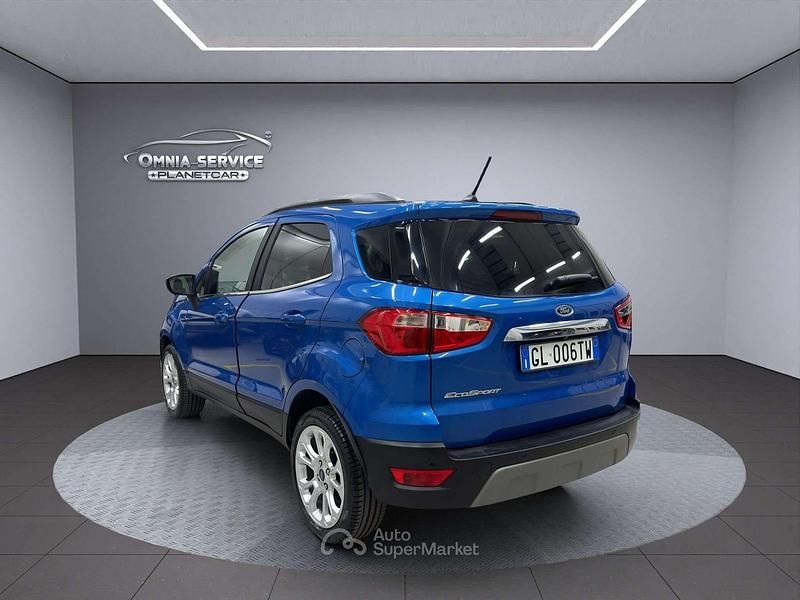 Usata Ford Ecosport Titanium S 125 CV (91 kW) 2022 Blu/azzurro SUV