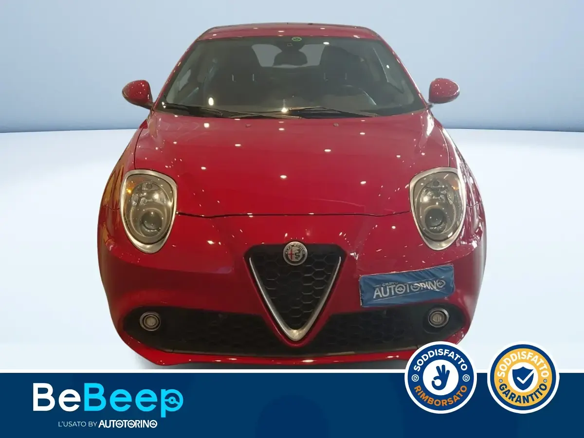 Usata Alfa Romeo MiTo Super 78 CV (57 kW) 2017 Rosso metallizzato Utilitaria