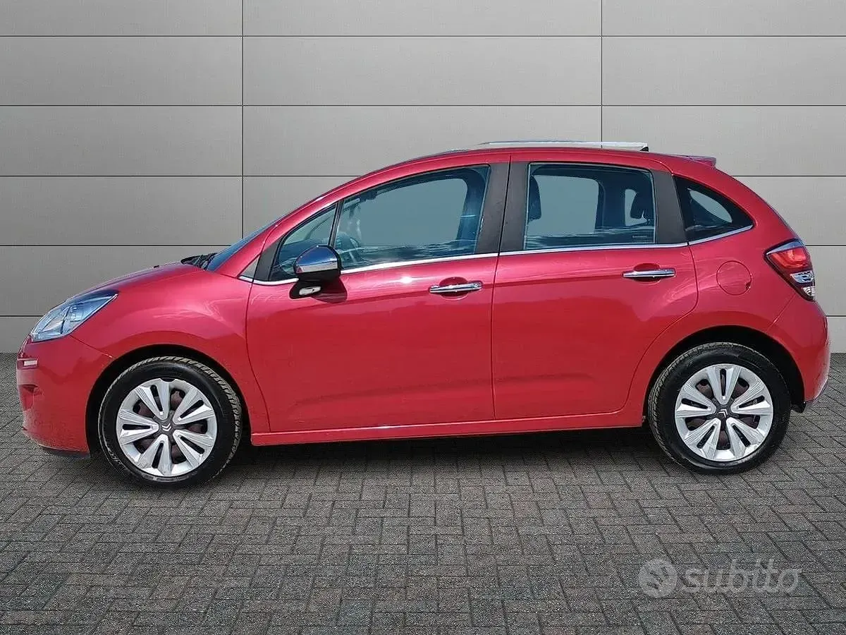 Usata Citroën C3 Exclusive 82 CV (60 kW) 2014 Rosso Berlina