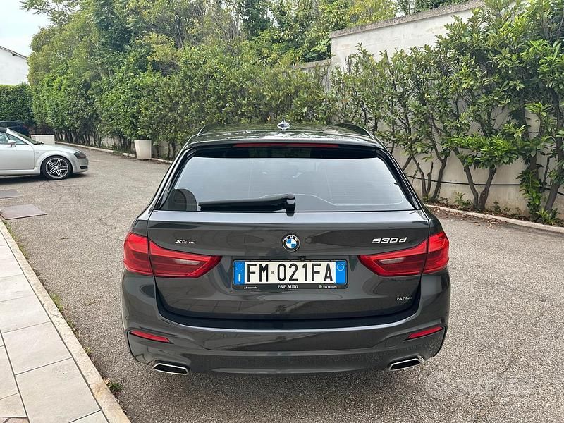 Usata BMW 530 M Sport 265 CV (194 kW) 2018 Nero Station wagon