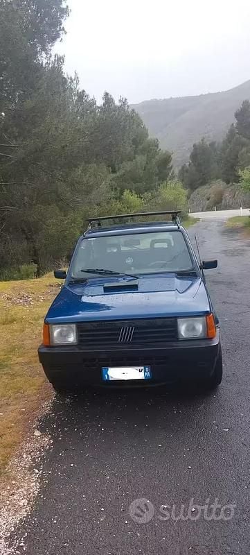 Usata Fiat Panda 54 CV (39 kW) 2003 Blu Utilitaria