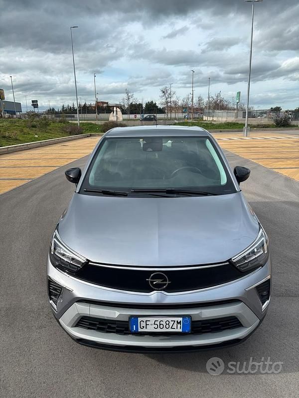 Usata Opel Crossland X 120 CV (88 kW) 2021 Grigio SUV