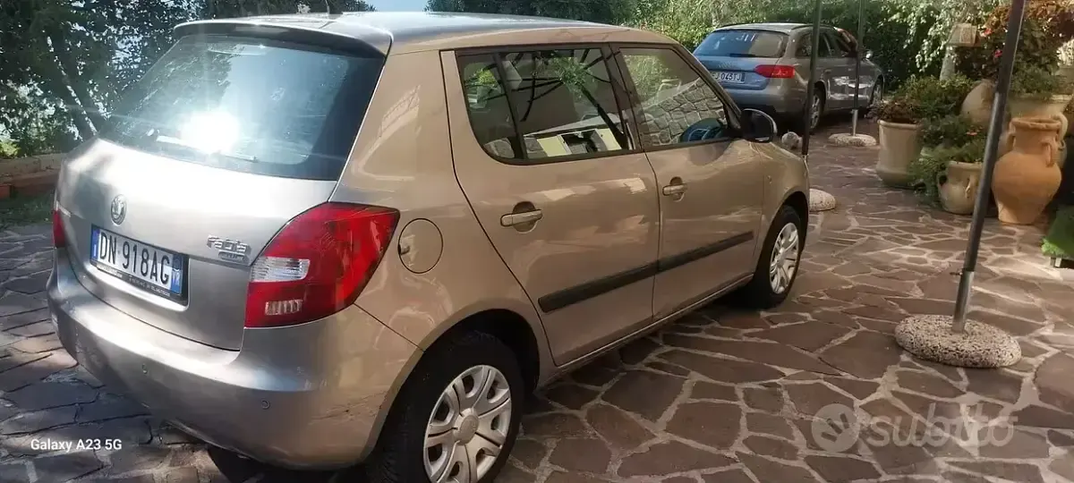 Usata Skoda Fabia Style 69 CV (50 kW) 2008 Grigio Berlina
