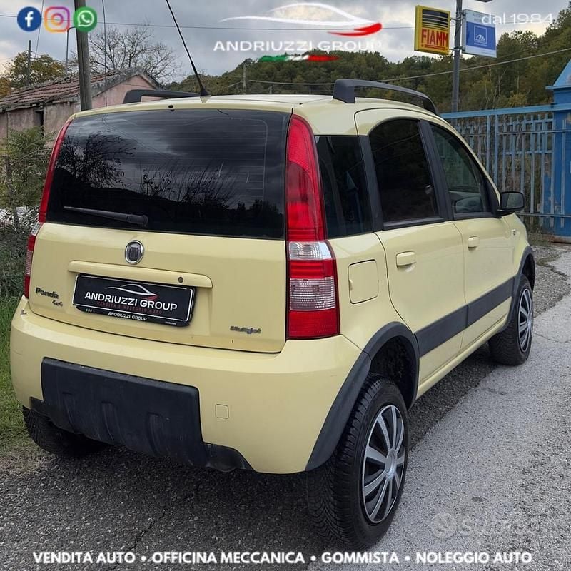 Usata Fiat Panda 4x4 Climbing 74 CV (54 kW) 2008 Giallo Utilitaria
