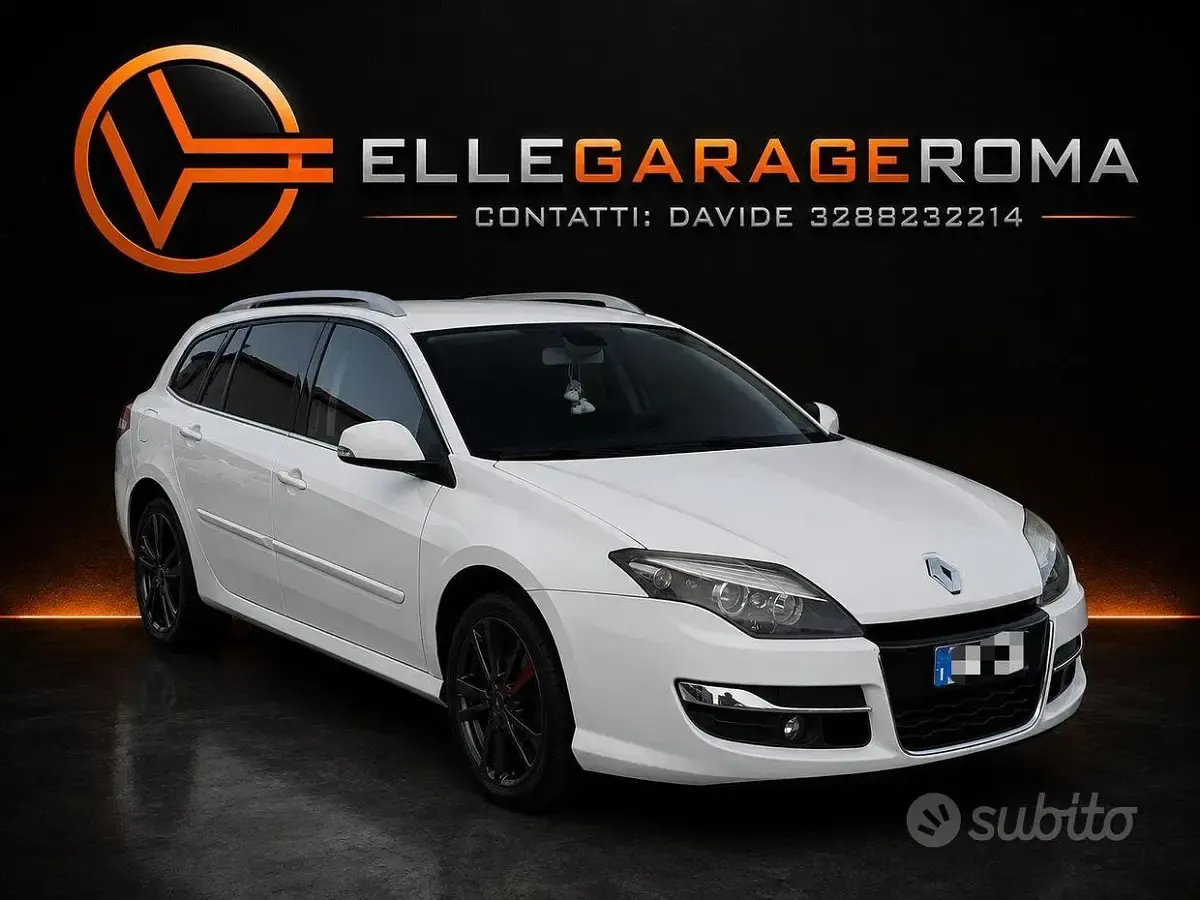 Usata Renault Laguna III 150 CV (110 kW) 2011 Bianco Station wagon