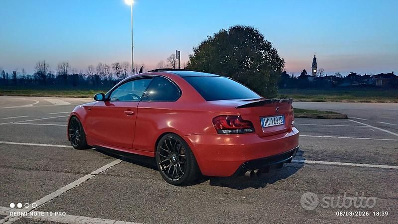 Usata BMW 135 Coupé M Performance 306 CV (225 kW) 2008 Nero Coupé
