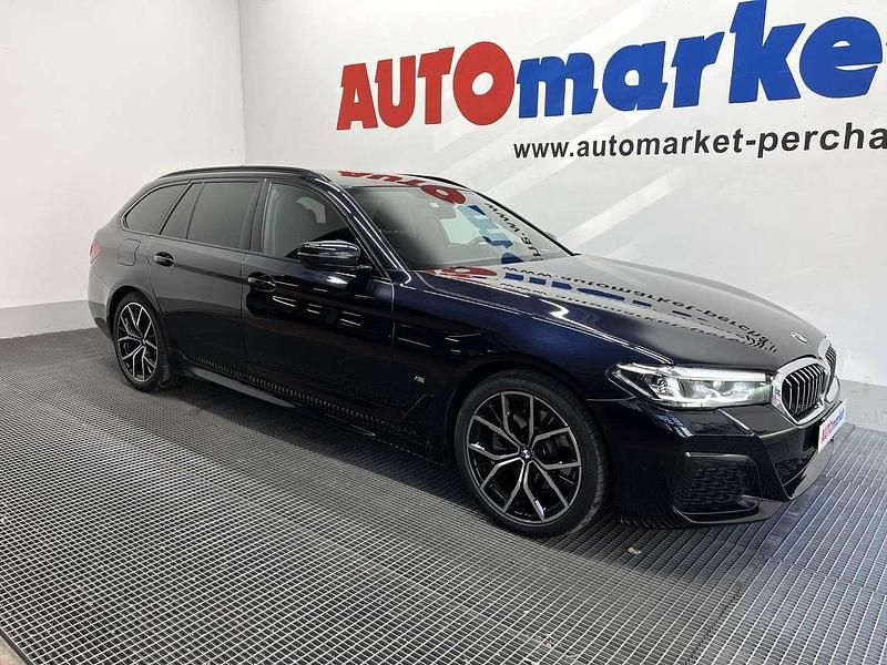 Usata BMW 520 M Sport 190 CV (139 kW) 2020 Blu/azzurro Station wagon