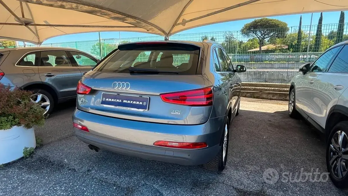 Usata Audi Q3 Advanced 177 CV (130 kW) 2014 Grigio SUV