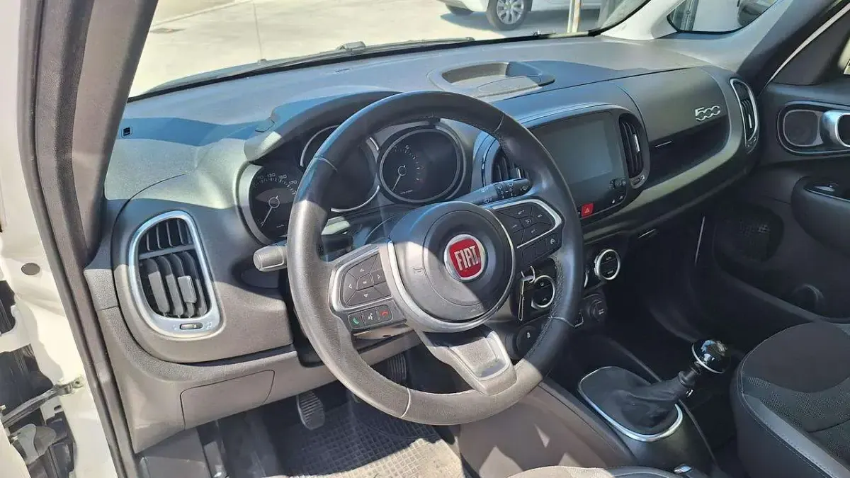 Usata Fiat 500L Connect 95 CV (69 kW) 2021 Bianco pastello Monovolume
