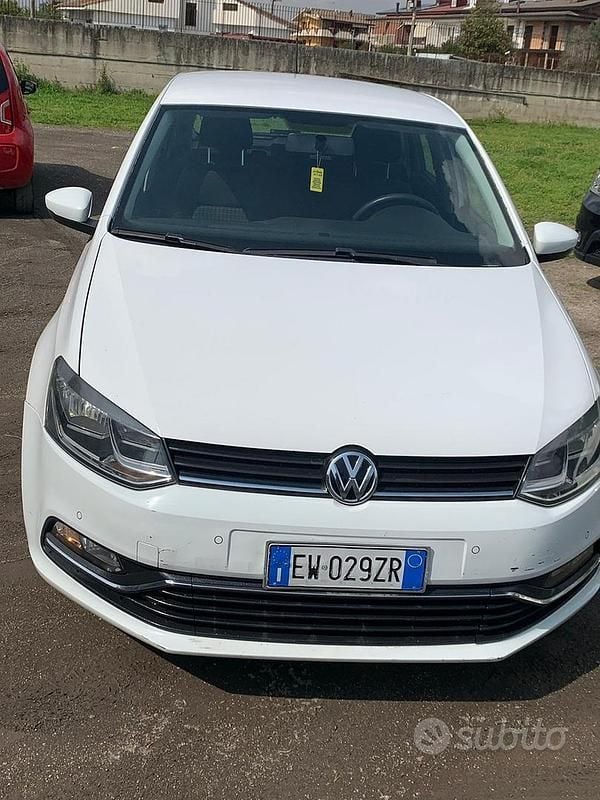 Usata VW Polo Comfortline 90 CV (66 kW) 2014 Bianco Berlina